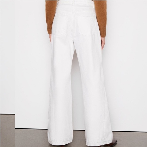 FRAME Le Baggy Palazzo  Wide Leg Jeans Sz 28 - Picture 14 of 15